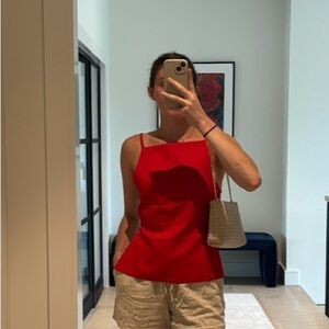 Commense Red Tank Top